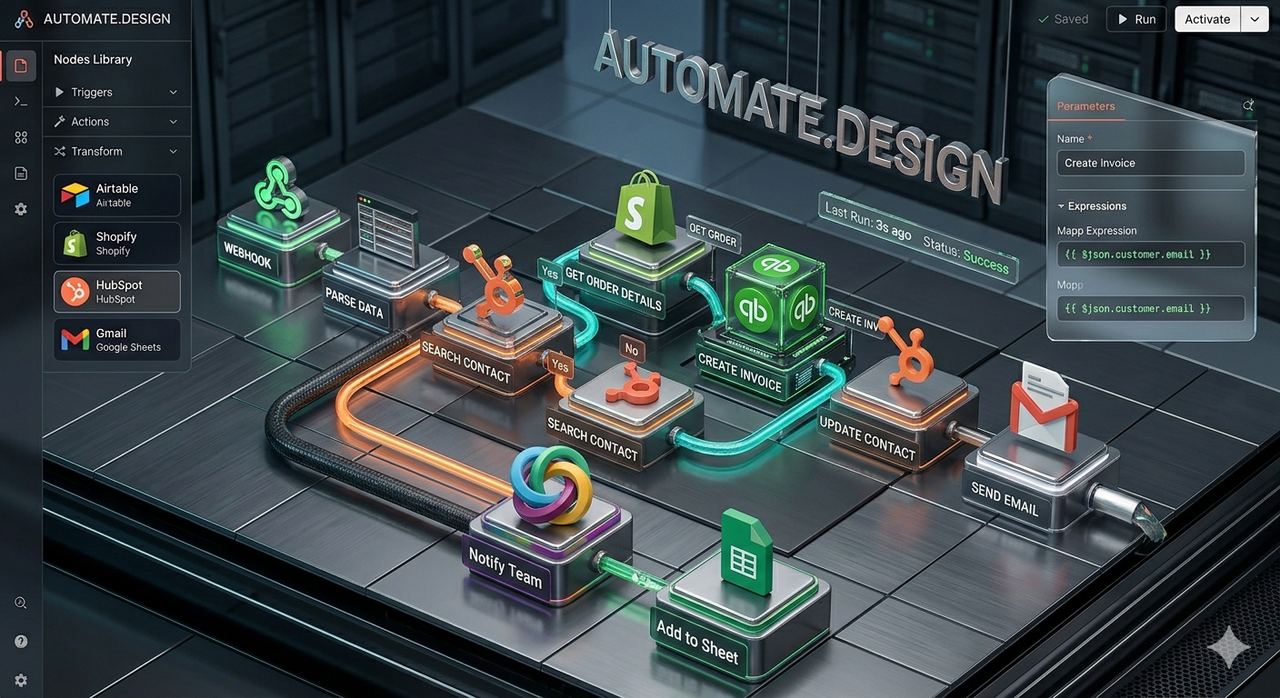 n8n Automation — Webkarf service preview