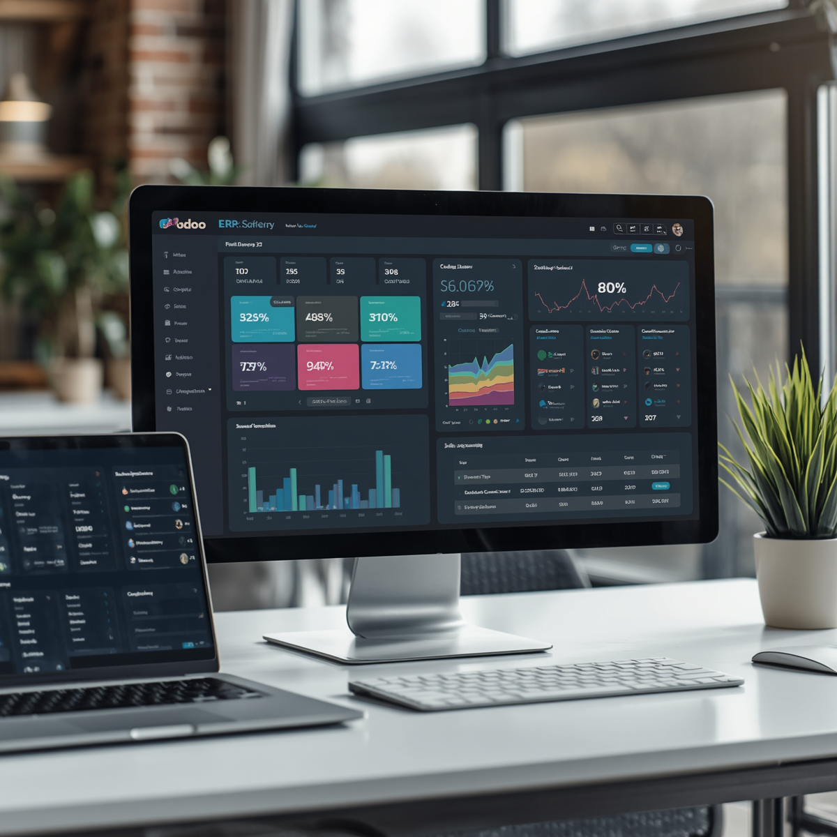 Odoo ERP — Webkarf service preview